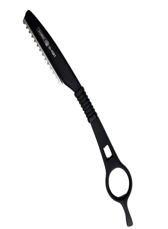 DANIAL Professional Hair Styling Thinning Texturizing Cutting Faether Razor Black - Image 1